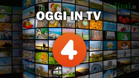 programma tv rete 4 oggi|programmazione rete 4 diretta.